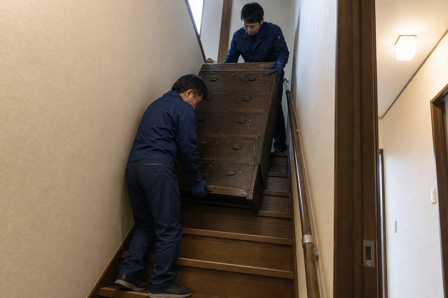 運び出しも